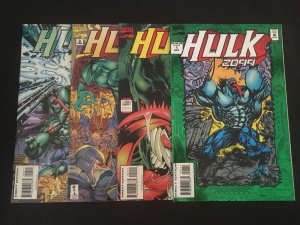 HULK 2099 #1, 2, 3, 4 VF Condition