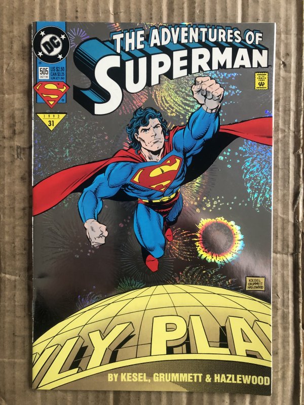 Adventures of Superman #505 Enhanced Edition (1993)