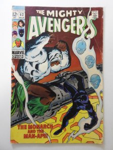 The Avengers #62 (1969) VG- Condition
