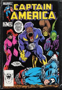 Captain America #315 (1986) Captain America