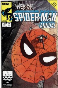 Web of Spider-Man Annual #2 Ann Nocenti Art Adams New Mutants NM