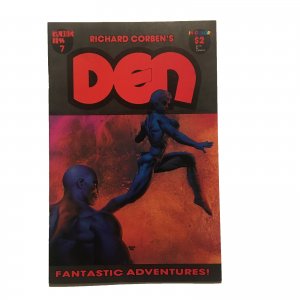 Den #7 Richard Corben Fantagor Press 1988 HTF Low Print Sci-Fi Fantasy Copy A