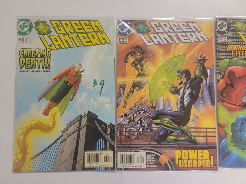 3 Green Lantern DC Comic Books #131 132 133 87 TJ14