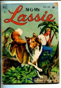 LASSIE #3-1951-DELL-MGM-COLLIE-good