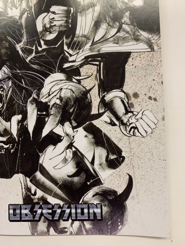 KISS PHANTOM OBSESSION #1 COVER H 1:20 COPY INCV SAYGER LINE ART DYNAMITE COMICS