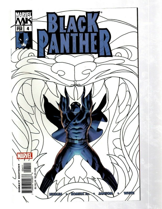 Lot Of 12 Black Panther Marvel Comic Books # 1 1 2 3 3 4 5 6 7 8 9 10 RB27