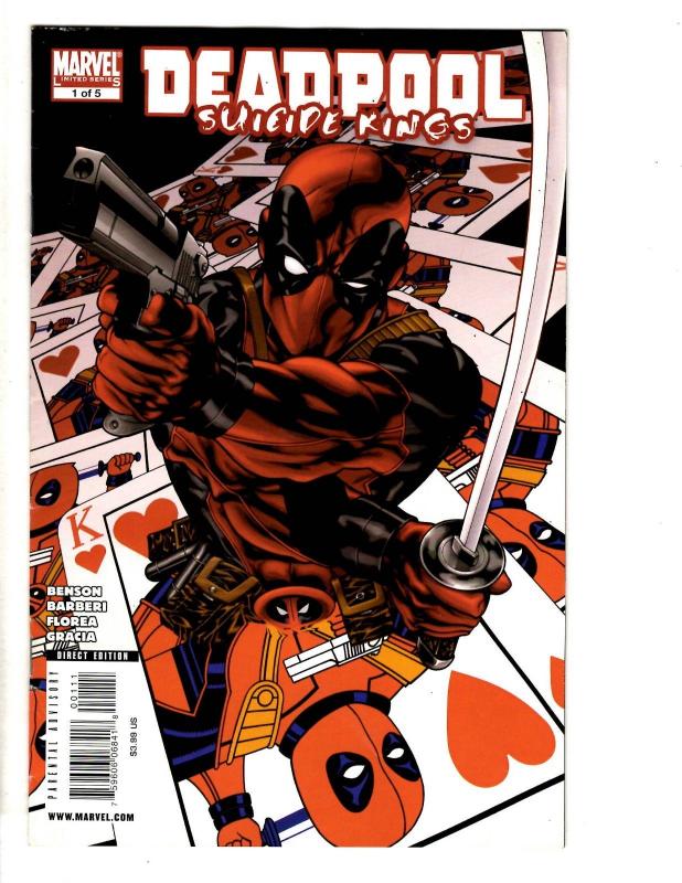 Deadpool Suicide Kings # 1 VF Marvel Comic Book X-Men Cable Wolverine J295