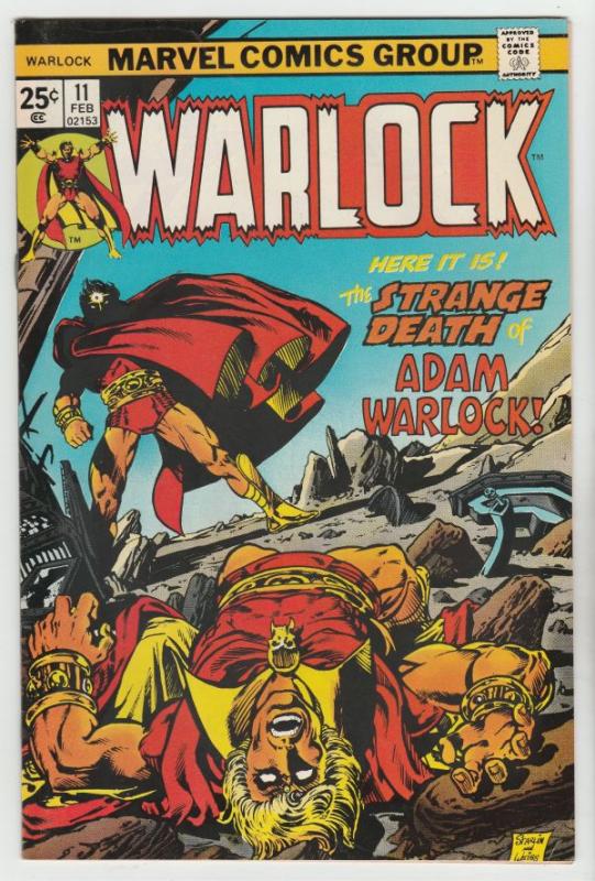 Warlock #11 (Feb-76) VF/NM High-Grade Adam Warlock