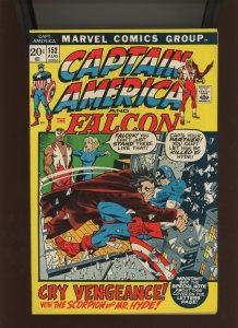 (1972) Captain America #152: BRONZE AGE! (7.5/8.0)