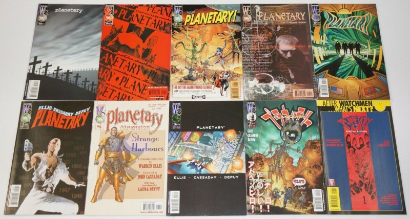 Planetary #1-27 VF/NM complete series - Warren Ellis Cassaday - special edition 