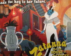 ZATANNA AND THE HOUSE OF SECRETS Promo Poster, 11 x 17, 2019, DC Unused more in