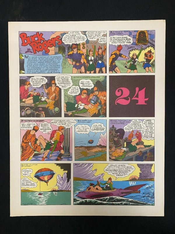 Buck Rogers #24 - Sunday pages No. 277-288- color reprints