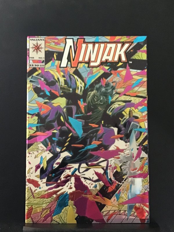 Ninjak #1 Chromium wrap around Cvr 1st Fitzhugh