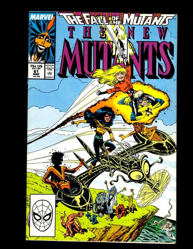 Lot of 12 The New Mutants Comics #50 52 53 54 55 57 58 59 60 61 62 63 SM20