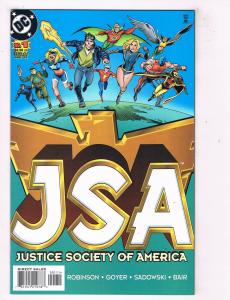 JSA #1 VF/NM DC Comics Modern Age Comic Book Robinson Aug 1999 DE46