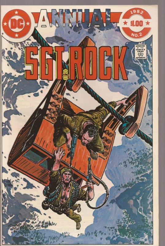 SGT. ROCK #2, VF/NM, Annual, Joe Kubert, Army, DC 1982 more DC in store