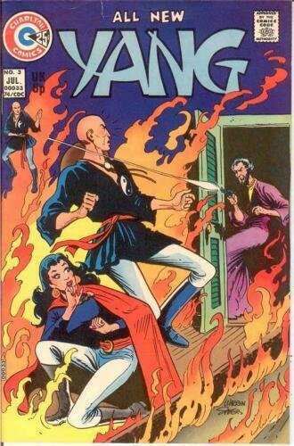 YANG (1973-1976 CH) 3 FINE July 1974 COMICS BOOK 