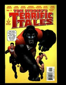 7 Comics Tesla Strong #1, Tom Strong Family #13, Terrific Tales #1 2 3 4 5 J54