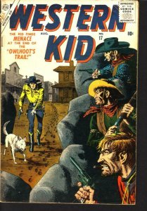 WESTERN KID #17 FINAL ISSUE SEVERIN ROMITA  ATLAS  1957 VG