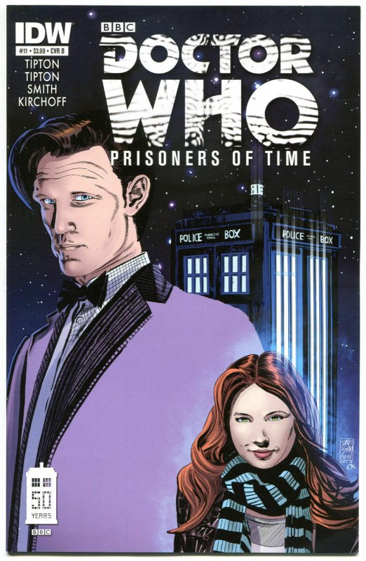 DOCTOR WHO Prisoners of Time #11 B, VF+, 2013, IDW, Tardis, more DW in store 