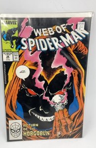 Web of Spider-Man #38 Direct Edition (1988) Spider-Man 