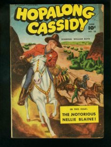 HOPALONG CASSIDY #20-1948-FAWCETT WESTERN COMIC BOOK-WILLIAM BOYD COVER G/VG