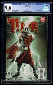 Thor #5 CGC NM+ 9.6 White Pages J. Scott Campbell Variant 1st Lady Loki!