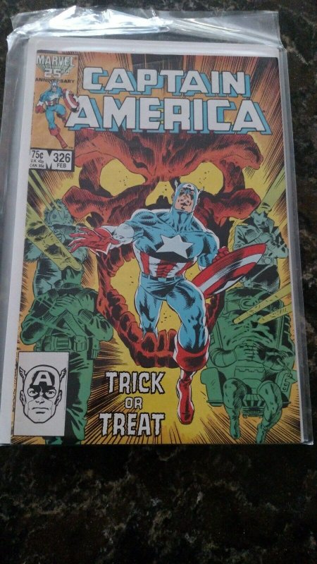 Captain America #326 (Marvel,1986) Condition NM-