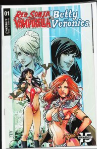 Red Sonja and Vampirella Meet Betty and Veronica #1 Cover E (2019) Vampirella