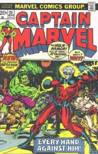 Captain Marvel (1st Series) #25 FN ; Marvel | Jim Starlin