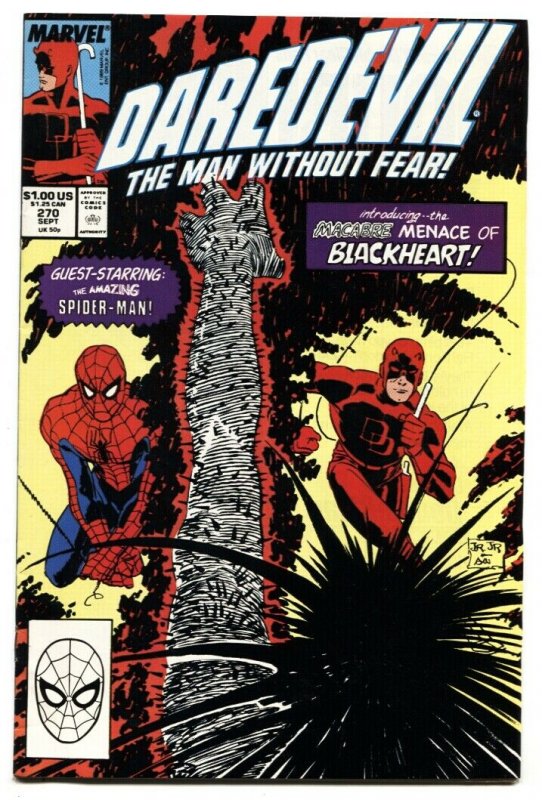 DAREDEVIL #270 - First appearance of BLACKHEART-Marvel VF/NM