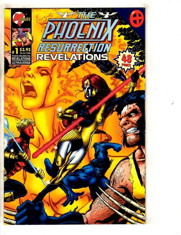 10 Comics Phoenix Resurrection Revelation 1 (8) Aftermath 1 (3) Mantra 10 SS8