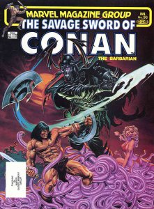 Savage Sword of Conan #96 VF ; Marvel | Joe Jusko