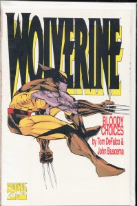 Wolverine Bloody Choices Second Print Cover (1993) Wolverine