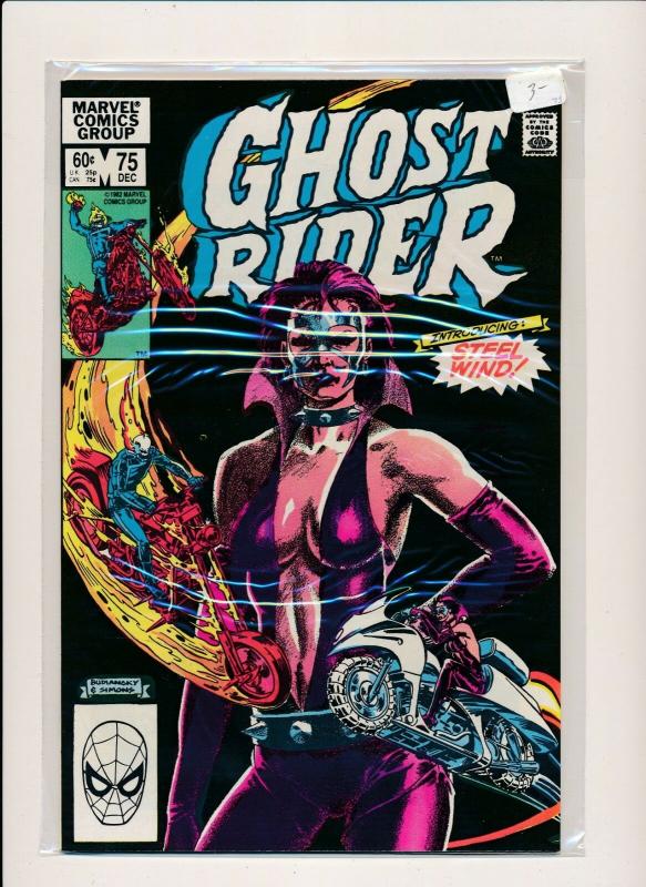 Marvel Comics LOT OF 5- GHOST RIDER #74-78 1982  FINE/VERY FINE (PF467) 