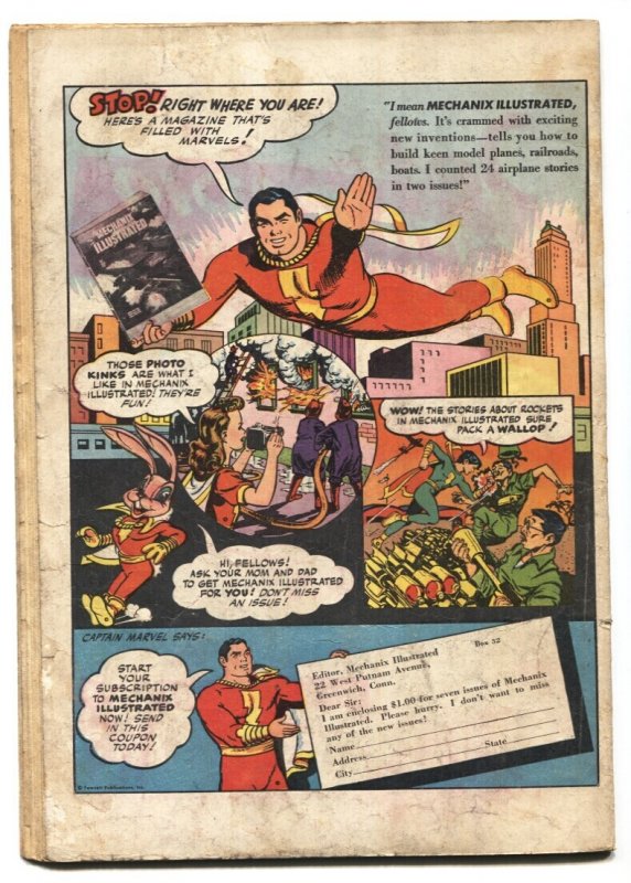 Captain Marvel Adventures #51 - 1946 - Fawcett - G - comic book