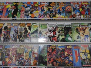 Huge Lot of 200+ Comics W/ Green Lantern, Sinestro, Guy Gardner. AVG VF- Con