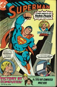 Superman: Radio Shack Giveaway #3 - FINE - 1981