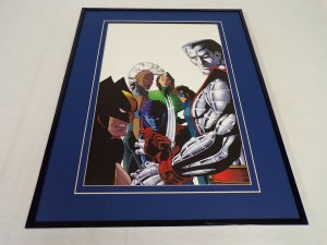 X Men Framed 16x20 Marvel Comics Poster Display 