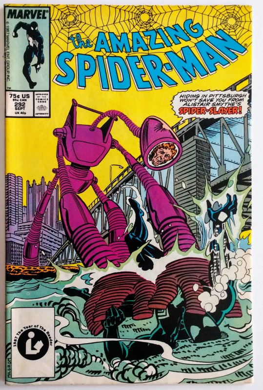 The Amazing Spider-Man #292 (FN)(1987)