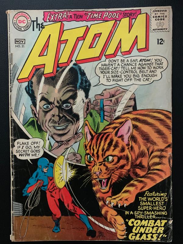 the Atom (1962) 21 VG- (3.5)