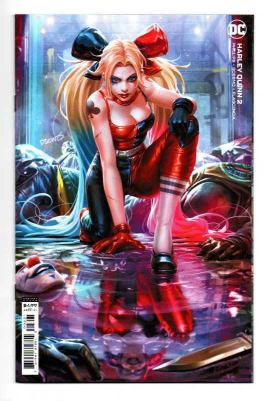 HARLEY QUINN #02 (2021) DERRICK CHEW | CARDSTOCK MINIMAL TRADE