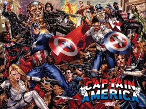 Captain America (2022) #0 NM Mark Brooks Wraparound Variant Cover