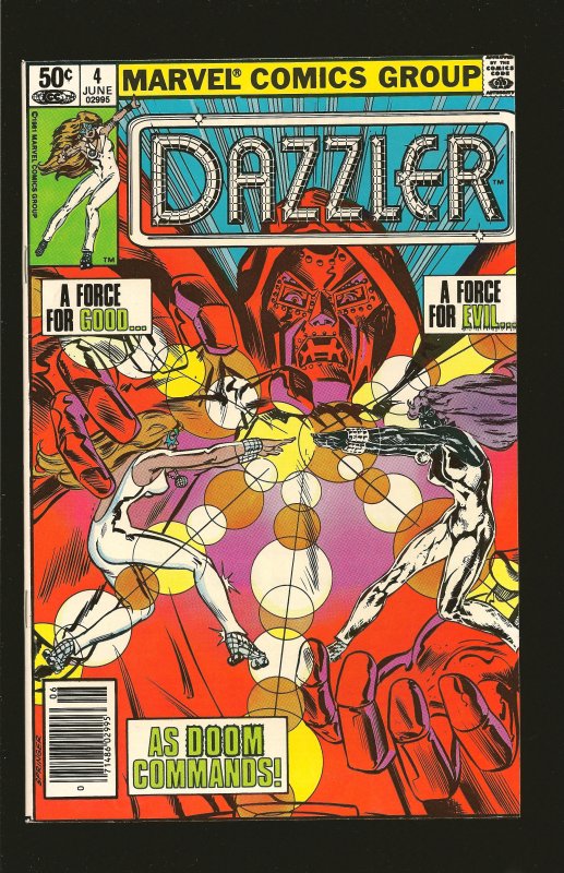 Marvel Comics Dazzler Vol 1 No 4 June 1981