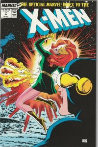 The Official Marvel Index To The X-Men #7 (1987) Marvel Comics