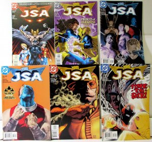 JSA Lot 6 #47, 51, 56, 58, 64, 66 2003 DC Hawkman Flash Power Girl Comics