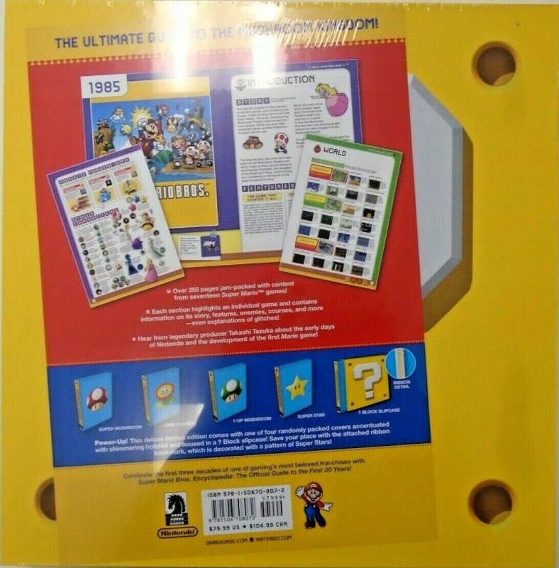 Super Mario Encyclopedia: The Official Guide HC; 30 yr Ltd Ed  40% Off!