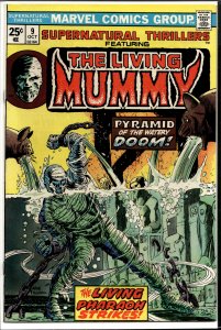 Supernatural Thrillers #9 (1974) The Living Mummy