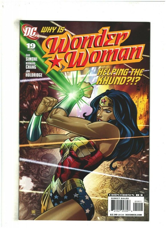 Wonder Woman #19 NM- 9.2 DC Comics 2008 Gail Simone