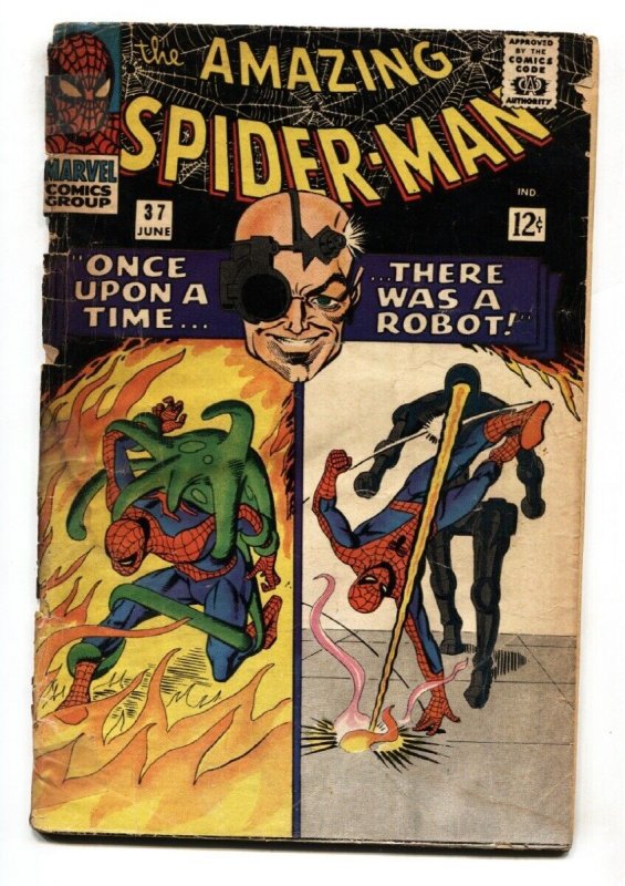 AMAZING SPIDER-MAN #37 VG- Marvel  1st NORMAN OSBORN low grade